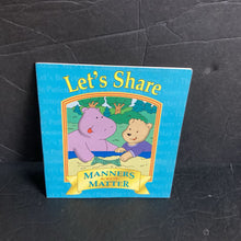 Load image into Gallery viewer, Let's Share (Manners Always Matter) (Manners/Morals) -paperback
