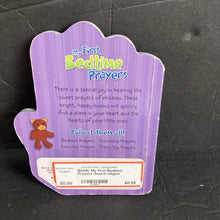 Load image into Gallery viewer, My First Bedtime Prayers -religion board
