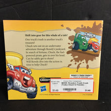 Load image into Gallery viewer, Rowdy's Trash Crash (Tonka Chuck &amp; Friends) -paperback character

