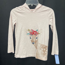 Load image into Gallery viewer, Deer Hooded T-Shirt Top
