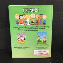 Load image into Gallery viewer, What's the Big Idea, Charlie Brown? (Charles M. Schulz, Diane Lindsey Reeves &amp; Cheryl Shaw Barnes) (Great Inventors) -hardcover character educational
