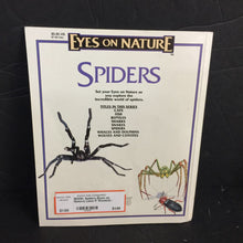 Load image into Gallery viewer, Spiders (Eyes on Nature) (Jane P. Resnick) -educational paperback
