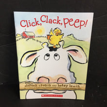 Load image into Gallery viewer, Click, Clack, Peep! (Doreen Cronin &amp; Betsy Lewin) -paperback
