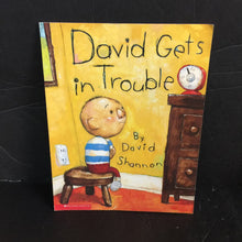 Load image into Gallery viewer, David Gets in Trouble (David Shannon) -paperback character
