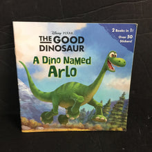 Load image into Gallery viewer, A Dino Named Arlo / A Boy Named Spot (The Good Dinosaur) (Disney) -character paperback
