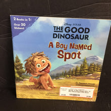 Load image into Gallery viewer, A Dino Named Arlo / A Boy Named Spot (The Good Dinosaur) (Disney) -character paperback
