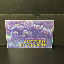 Load image into Gallery viewer, I Can Read About Creatures of Night (David Cutts) -educational paperback
