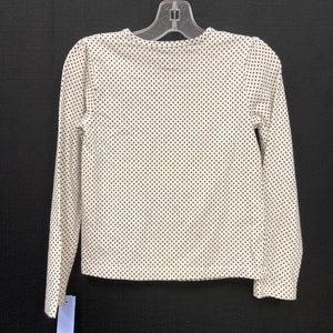 Polka Dot Flower T-Shirt Top