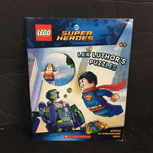 Load image into Gallery viewer, Lex Luthor's Puzzles (DC Super Heroes) (LEGO) -paperback character
