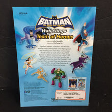 Load image into Gallery viewer, Team of Heroes (Batman The Brave and the Bold) (DC Comics) w/ Wall Clings -paperback character
