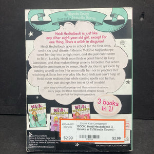 Heidi Heckelbeck 3 Books in 1! (Wanda Coven) -series paperback