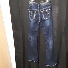 Load image into Gallery viewer, Sequin Pocket Denim Pants (Rodeo Girl)
