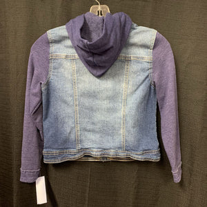 Hooded Denim Jacket