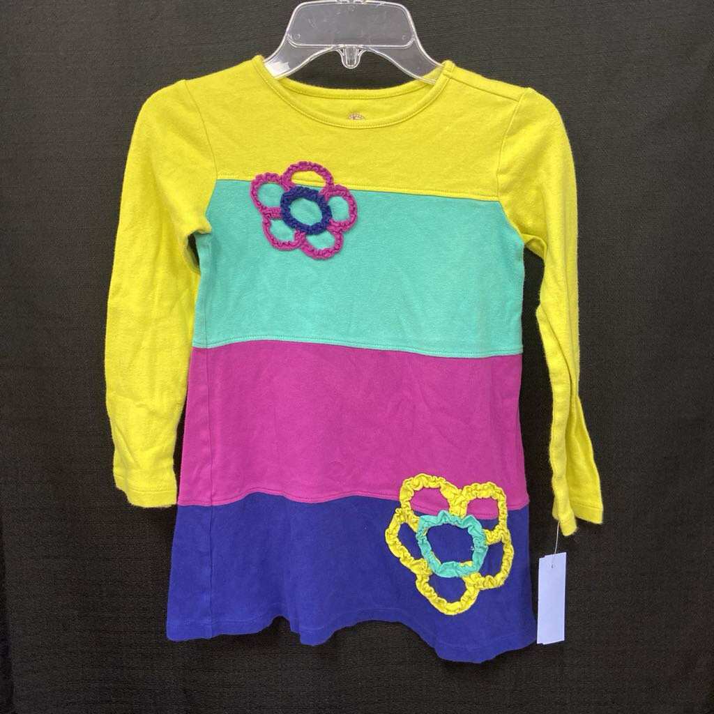 Striped Flower Tunic
