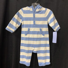 Load image into Gallery viewer, Striped Button Pocket Outfit
