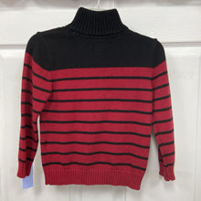 Load image into Gallery viewer, Half Zip Striped Sweater
