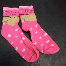 Load image into Gallery viewer, Girls Sloth Socks
