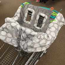 Load image into Gallery viewer, Shopping Cart/High Chair Cover w/1 Attachment
