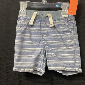 Striped Drawstring Shorts