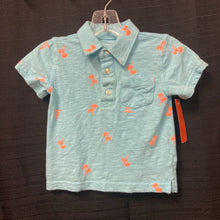 Load image into Gallery viewer, Palm Tree Polo Shirt
