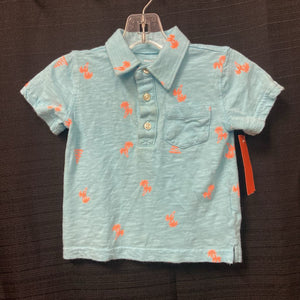 Palm Tree Polo Shirt