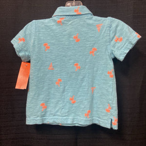 Palm Tree Polo Shirt