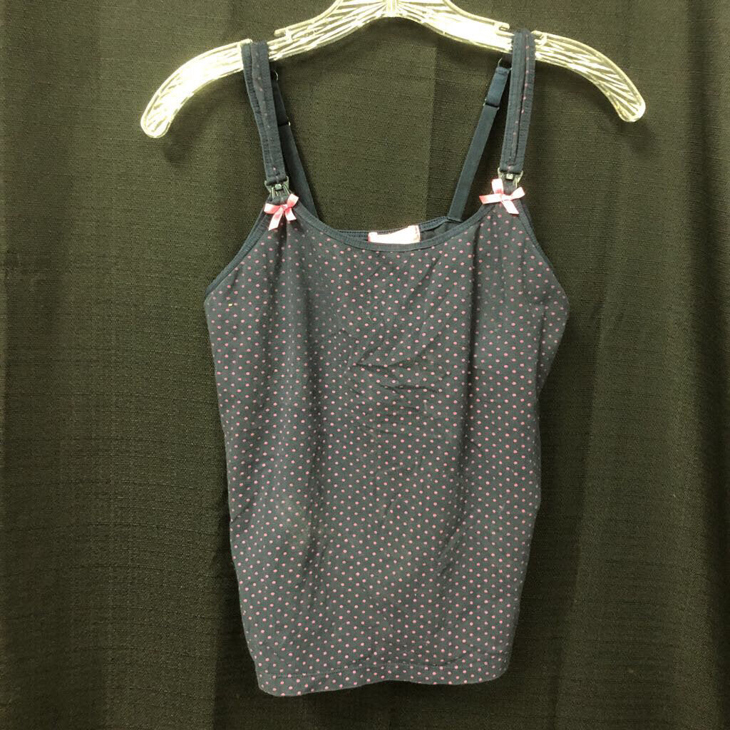 Polka Dot Nursing Tank Top (Daniella Simon)