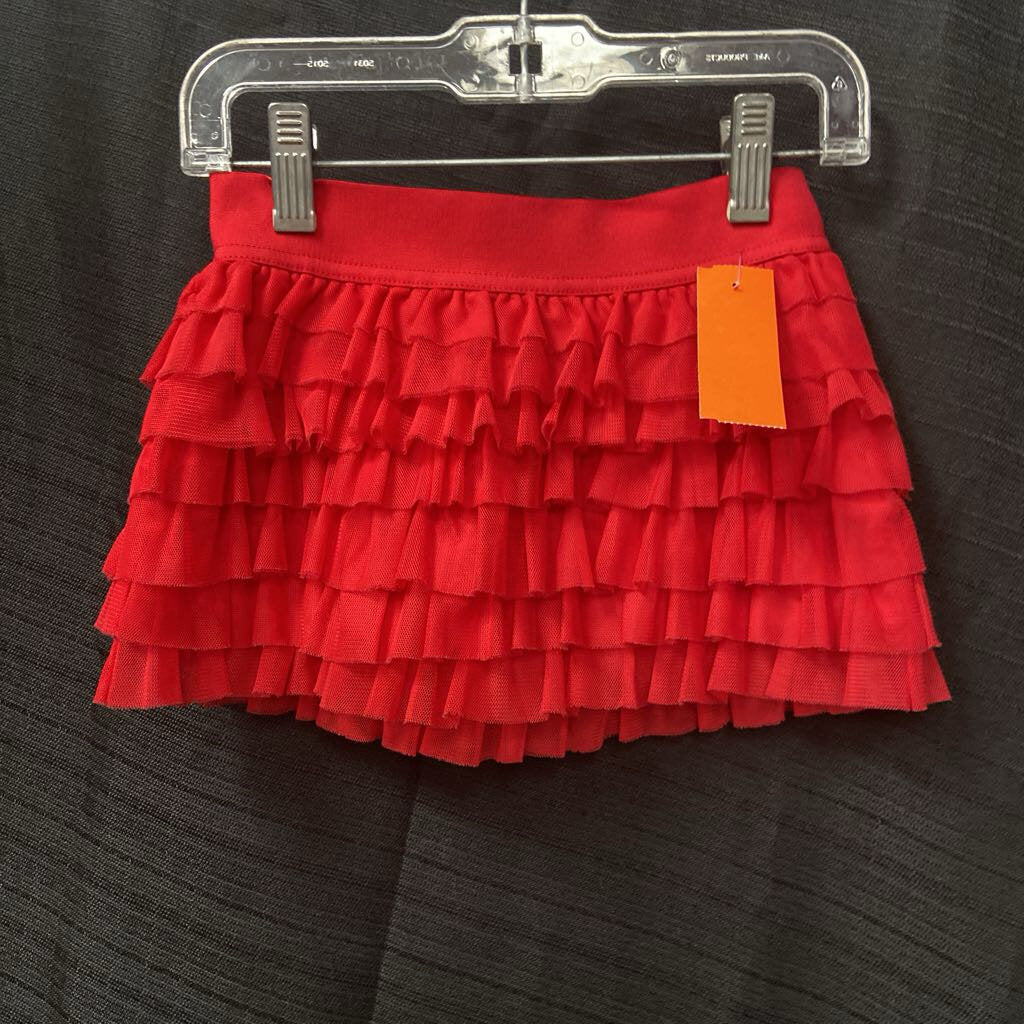 Tulle Ruffle Skirt