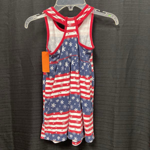 USA Flower Dress