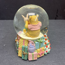 Load image into Gallery viewer, Disney Winnie the Pooh Christmas musical snow globe.
