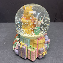Load image into Gallery viewer, Disney Winnie the Pooh Christmas musical snow globe.
