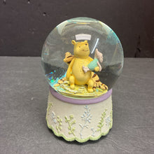 Load image into Gallery viewer, Disney Winnie the Pooh Musical Wind Up Snow Globe: Don't Feed the Bear
