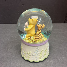 Load image into Gallery viewer, Disney Winnie the Pooh Musical Wind Up Snow Globe: Don't Feed the Bear
