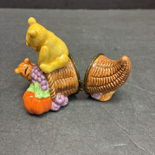 Load image into Gallery viewer, Cornucopia Thanksgiving Trinket Box
