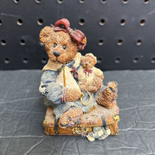 Load image into Gallery viewer, Bailey Bear With Suitcase Figurine
