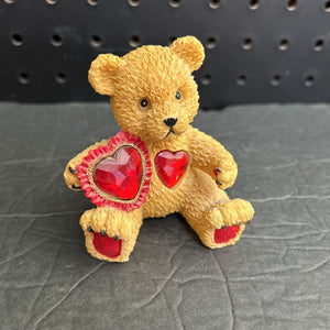 Valentine's Day Teddy Bear Figurine