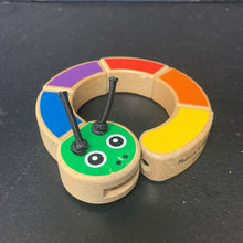 Load image into Gallery viewer, Wooden Caterpillar Sensory Grasping Toy
