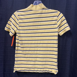 Striped polo shirt