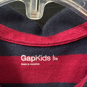 Striped polo shirt