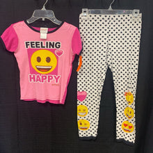 Load image into Gallery viewer, &quot;feeling happy&quot; 2pc sleepwear
