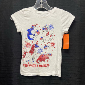 "red, white, & magical" USA Top