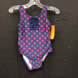 Polka dot swimsuit