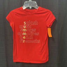 Load image into Gallery viewer, &quot;Splash, music, s&#39;mores...&quot; Top
