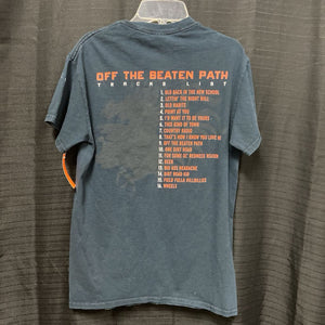 "Off the beaten path" country music tshirt