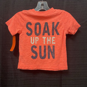 "Soak up the sun" crab shirt