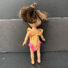 Load image into Gallery viewer, Mini Doll in Animal Print Outfit
