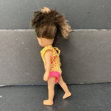Load image into Gallery viewer, Mini Doll in Animal Print Outfit
