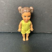 Load image into Gallery viewer, African American Toddler Doll in Polka Dot Outfit
