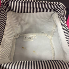 Load image into Gallery viewer, Striped Craft Storage Tote Bag
