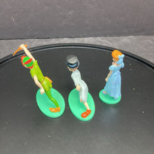 Load image into Gallery viewer, 3pk Peter Pan Figures/Cake Toppers
